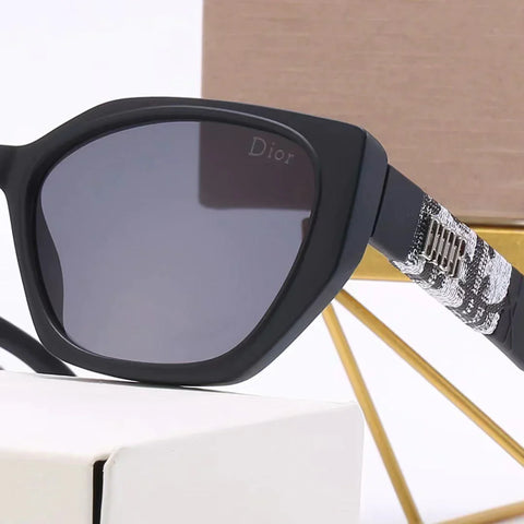 4-color fashion printing temple polarized sunglasses
