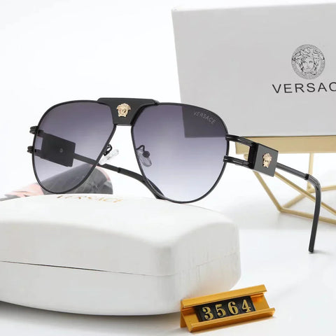 5-color fashion lion head temple sunglasses polarized glasses