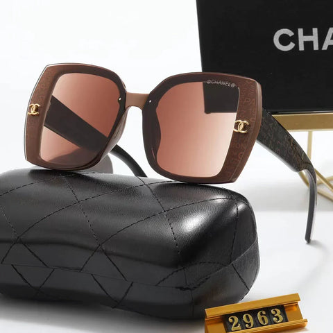 5-color fashion graffiti print sunglasses