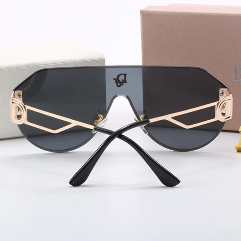 6-color fashion hollow temple sunglasses