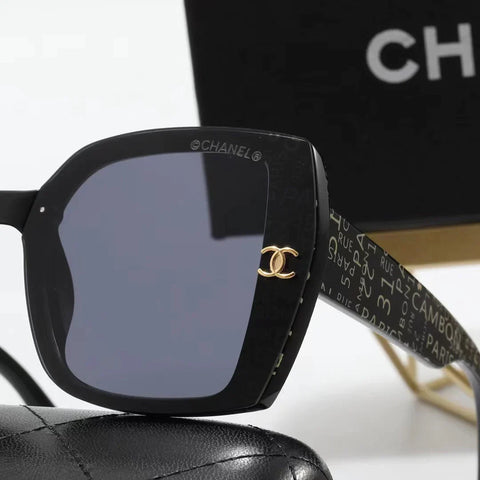 5-color fashion graffiti print sunglasses