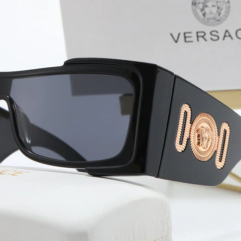 5-color fashion letter temple sunglasses polarized glasses