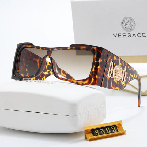 5-color fashion letter temple sunglasses polarized glasses