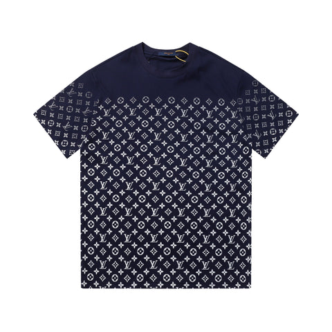 Retro front and back print T-shirt