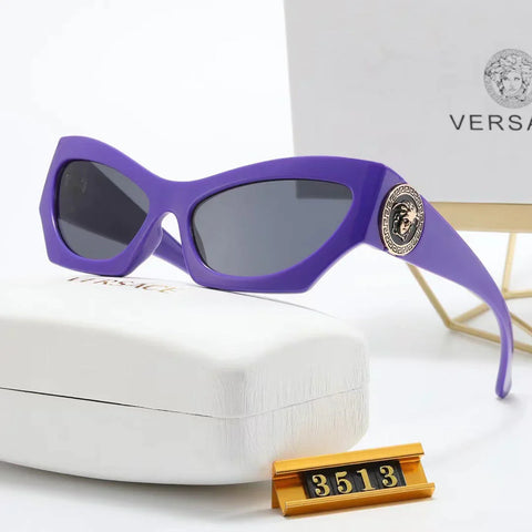 4-color fashion lion head polarized sunglasses