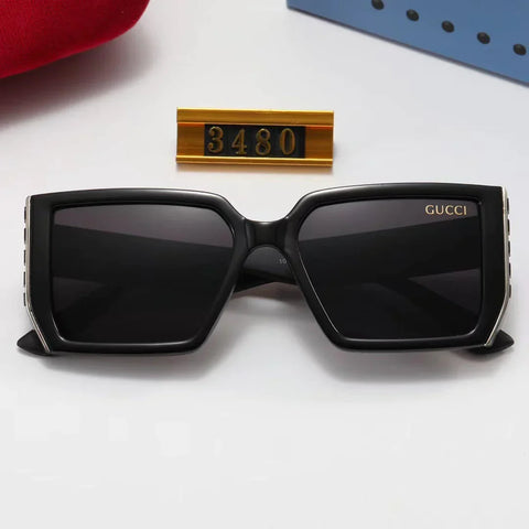 4-color fashion printing graffiti polarized sunglasses