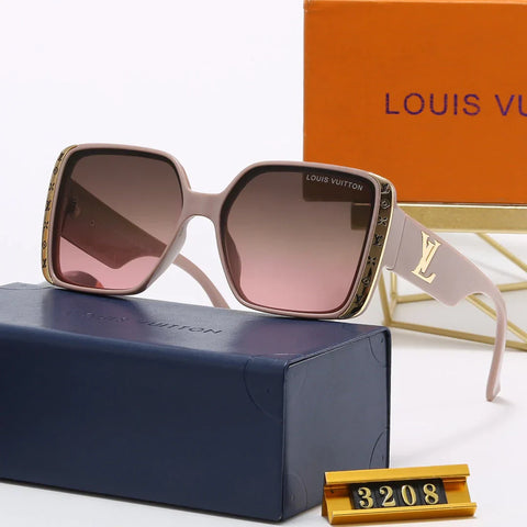 7  Colors Luxury Letter Print Frame Women's Fashion Sunglasses
