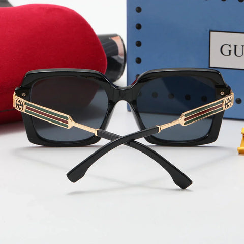 5-color fashion printing stripe polarized sunglasses with temples