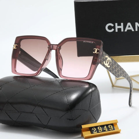 4 color fashion printing temple polarized sunglasses