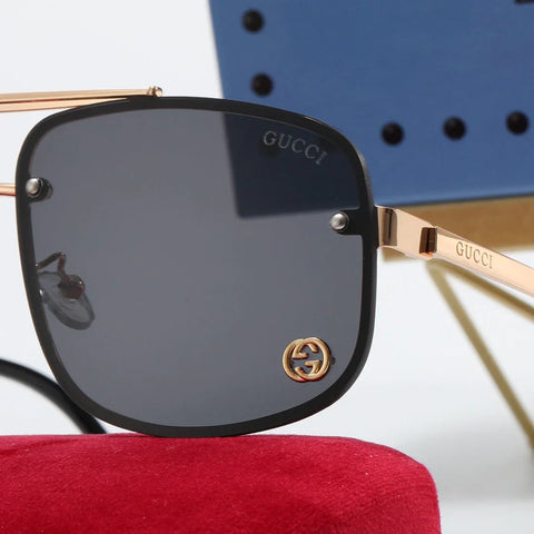 5 color fashion printing oval polarized sunglasses