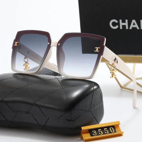 7-Color Fashion Temple Pendant Sunglasses Polarized Glasses
