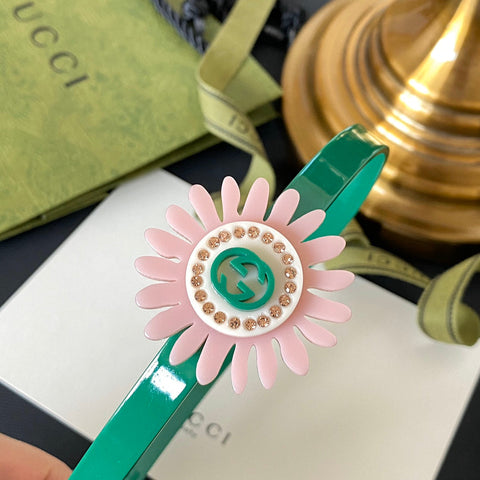 Classic Acrylic Sunflower Headband