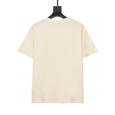 Simple printed cotton T-shirt