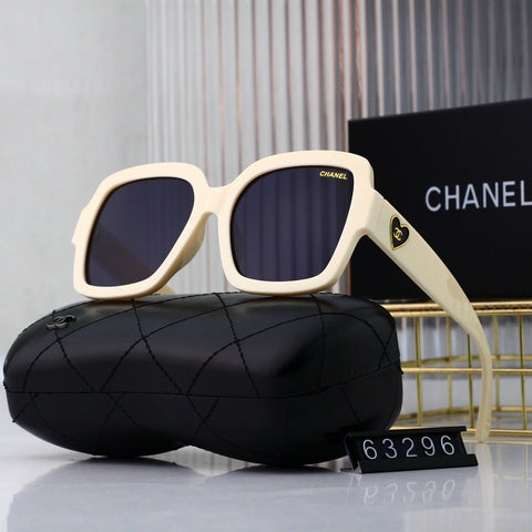 5 colors new love heart luxury polarized sunglasses #63296
